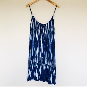Felicity & Coco Blue Tank Swing Dress Size Medium